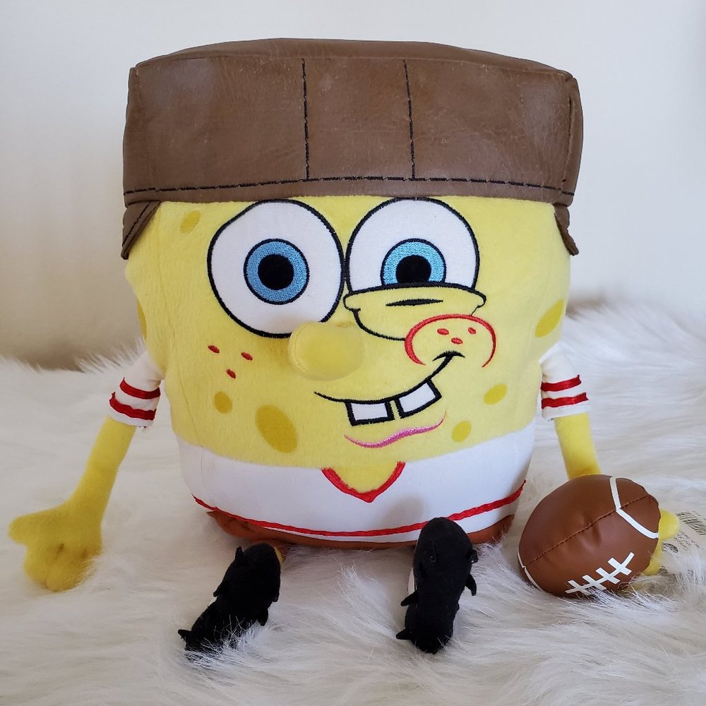 Universal Studios SpongeBob Plays Football